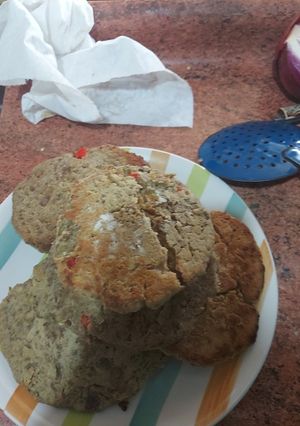 Una foto de Hamburguesas de lentejas al horno