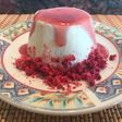 Cuajada de mascarpone con frambuesas