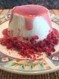 Cuajada de mascarpone con frambuesas