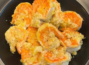 Hình của món Tôm sốt bơ tỏi.