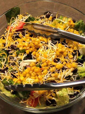 Recipe Mexican Salad with Roasted Corn the So Delicious Delicious