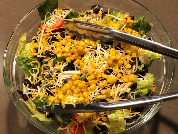 Recipe Mexican Salad with Roasted Corn the So Delicious Delicious