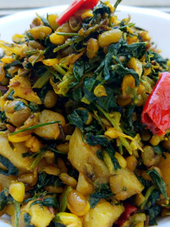 A picture of Moong Dal Methi Sabji.