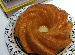 Foto de Bolo de limão sem glúten e sem leite