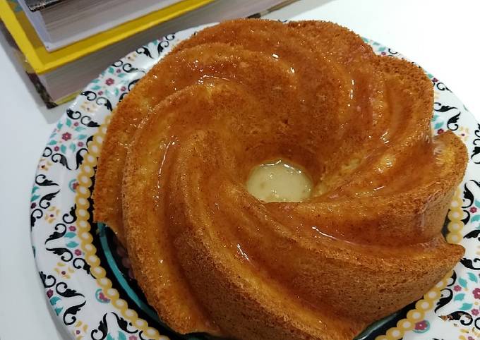 Receita de Bolo de limão sem leite