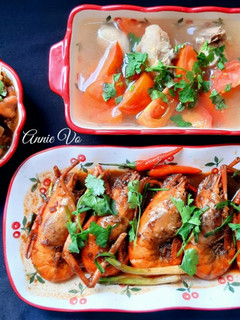 Hình của món Cơm nhà 3 món bổ dưỡng.