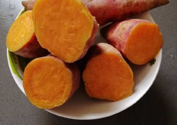 Steps to Make Speedy Sweet Potato