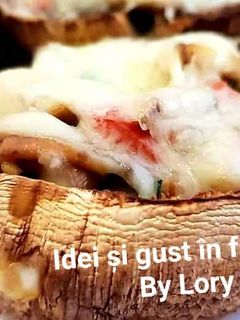 O poză a rețetei Ciuperci umplute.