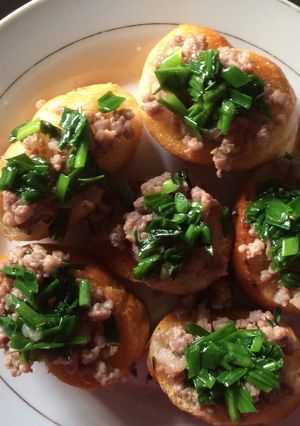 Hình của món Bánh Mì Thịt Xào.