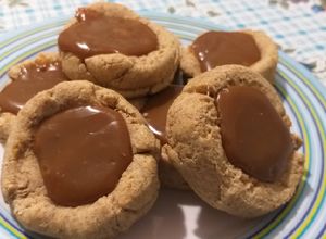 Una foto de Pepas integrales de dulce de leche (ricas y saludables)