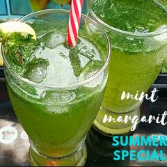 A picture of Mint Margarita Summer and Ramadan Special Recipe.