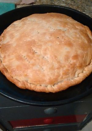 Una foto de Tarta de atún y espinacas