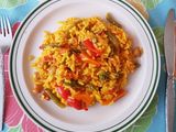 Paella de vegetales