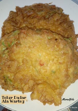 Foto resep Telur Dadar Ala Warteg