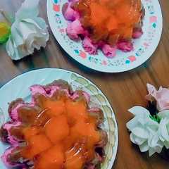 حلى الطبقات البارد-レシピのメイン写真