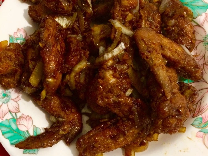 Cara Gampang Membikin Resep Honey butter chicken wings / sayap ayam madu mentega yang  Bikin Ketagihan Anti Ribet, Sempurna