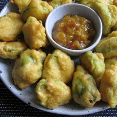 A picture of Curry Flavoured Brussels Sprouts Tempura.