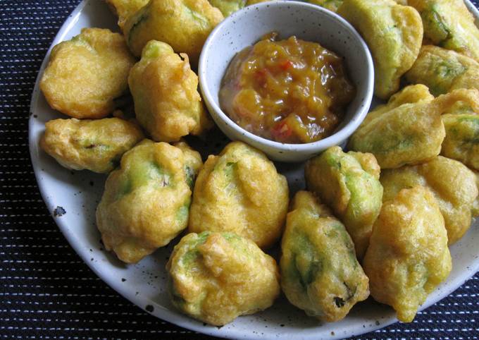 Curry Flavoured Brussels Sprouts Tempura