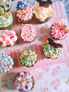 Una foto de Cupcakes de chocolate con buttercream