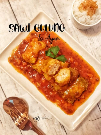 Cara Mudah Menyiapkan Resep Sawi Gulung Isi Ayam yang Menggugah Selera Anti Ribet, Bikin Ngiler