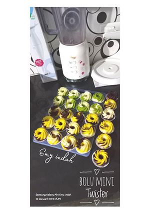 Foto resep Bolu Mini Twister