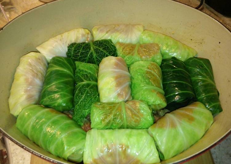 Easiest Way to Prepare Quick Cabbage rolls &#34;GALUMPKIS&#34;