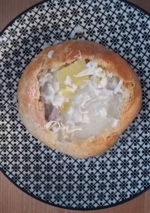 Φωτογραφία της συνταγής Bread bowls-Ψωμάκια για σούπα