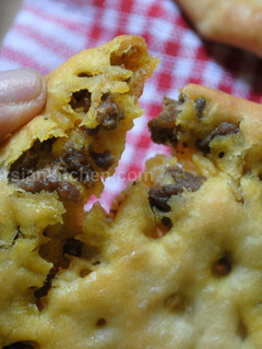 A picture of Keema naan.
