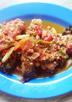 Foto resep Kakap Merah Asam Pedas