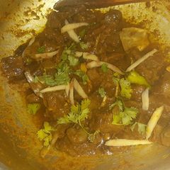 Black pepper mutton A picture of Black pepper mutton.
