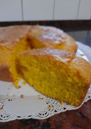 Una foto de Torta de mandarinas