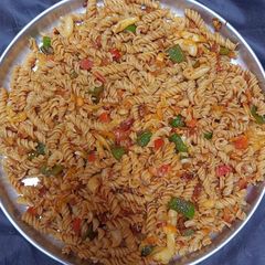 A picture of Masala pasta.