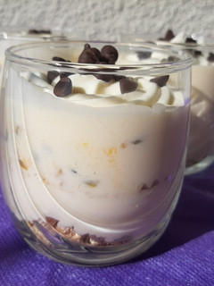 Una foto de Shots de Cheesecake de Maracuyá