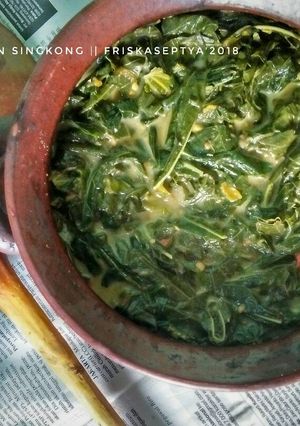 Foto resep Gulai Pedas Daun Singkong Mantab #BikinRamadhanBerkesan