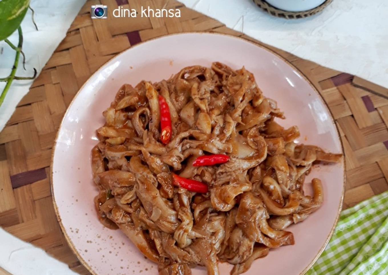Rendang Jamur Tiram Simple