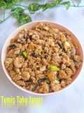 Tumis Tahu Jamur Isian Bacang