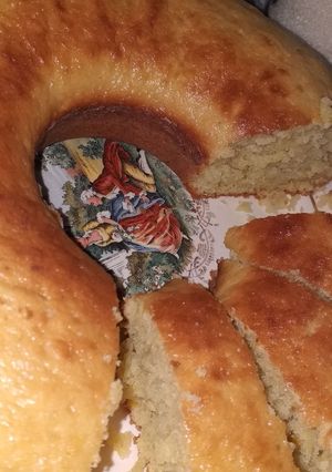 Una foto de Budín de naranja