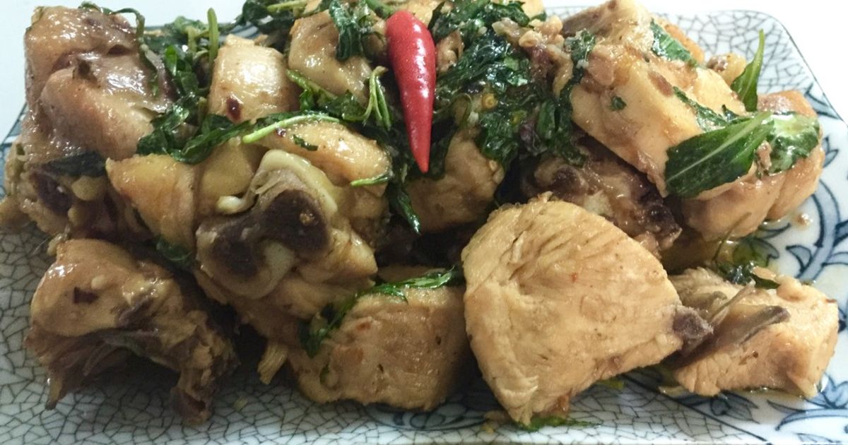 Cách Làm Món Gà Kho Rau Răm của Nữ Gốm Nhật - Cookpad