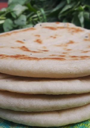 Foto resep Roti pita teflon | anti gagal