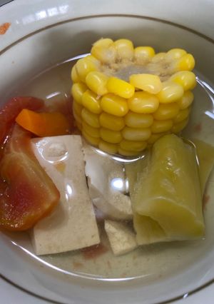 Foto resep Vegan Sup peria sehat