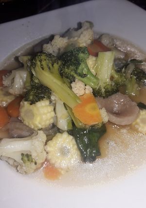 Foto resep Capcay bakso kuah