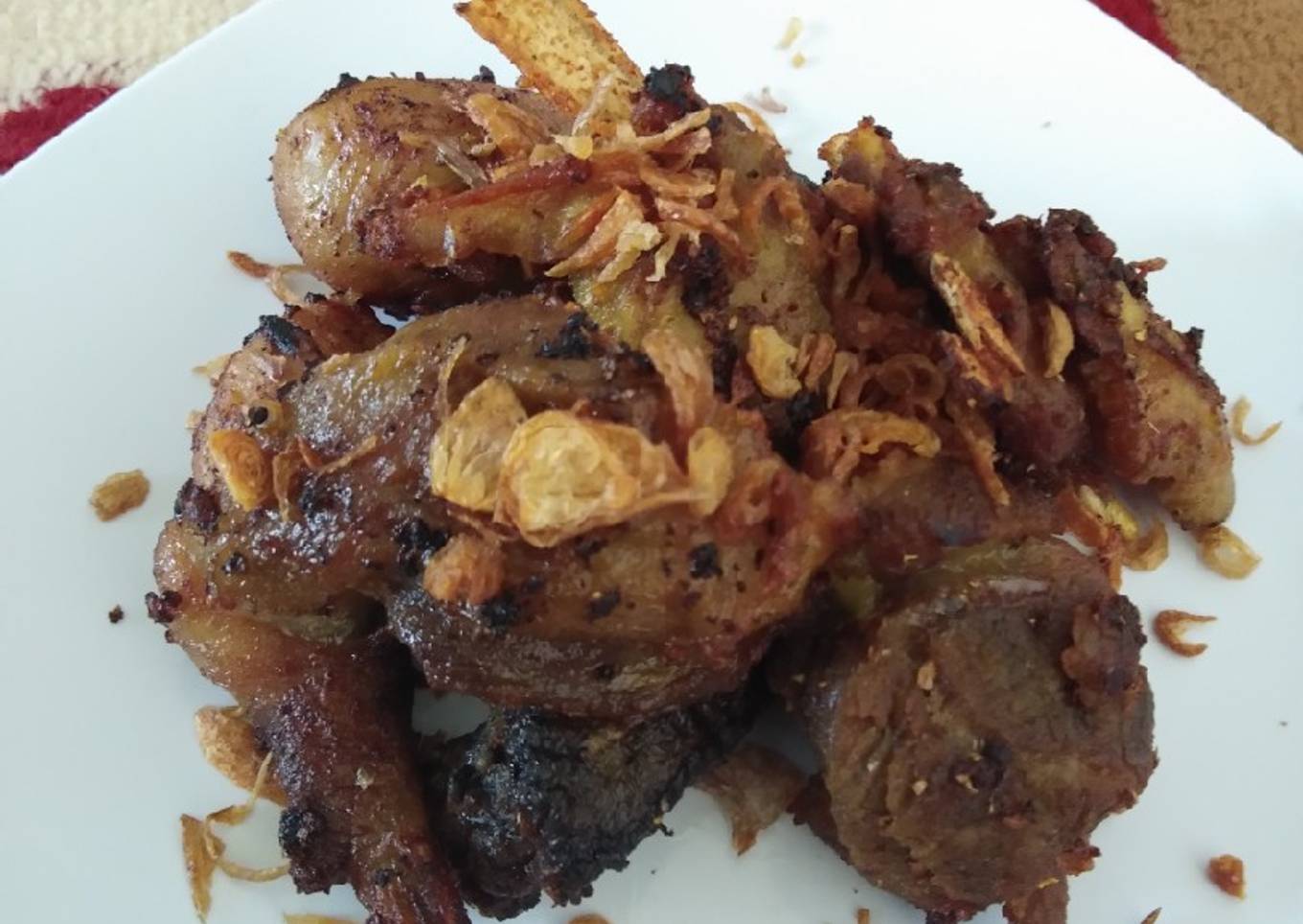 Iga Kambing Goreng