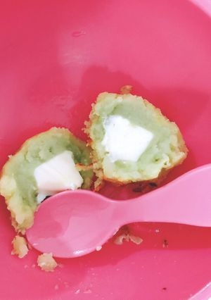 Hình của món Bánh khoai tây bọc phô mai (ăn dặm).