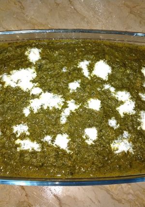 A picture of Malai palak.