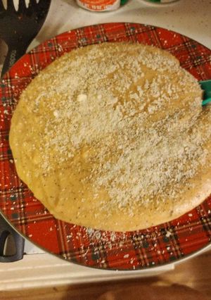 A picture of Cheesy potato dip.