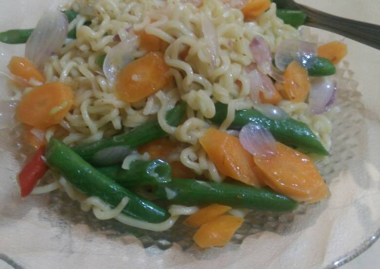 Tumis sayur indomie praktis