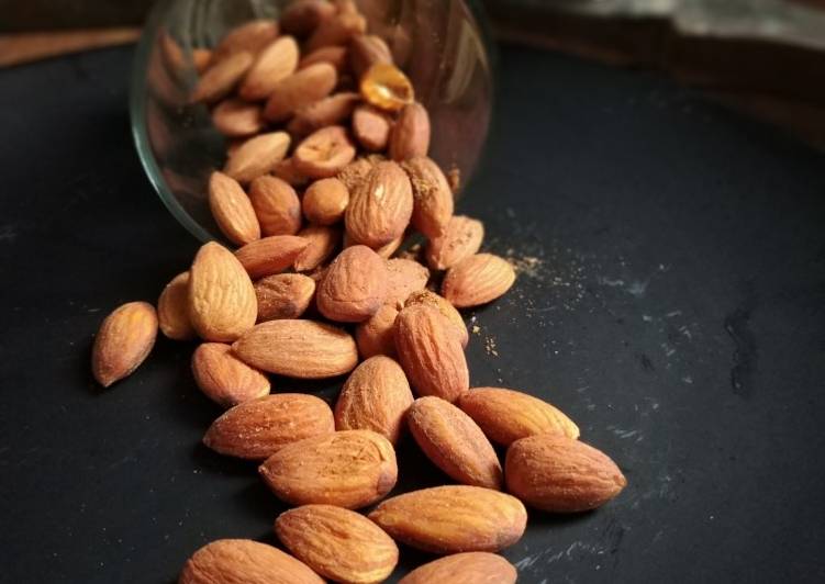 Masala almonds