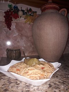 صورة لوصفة ❤ سباغيتي ❤ بننة 😘😘 ساهلة 😉😉 بسيطة 🤫
