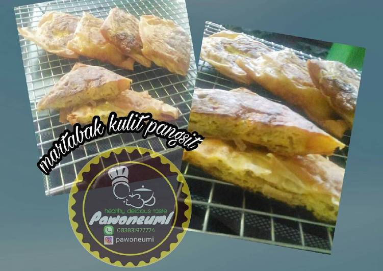 Martabak telur kulit pangsit