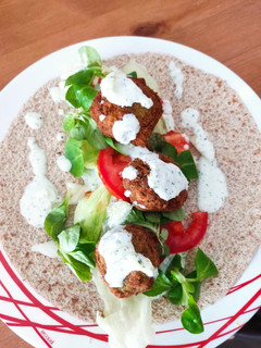 Una foto de Falafel